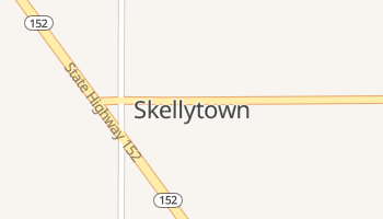 Skellytown, Texas map