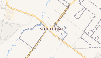 Southton, Texas map