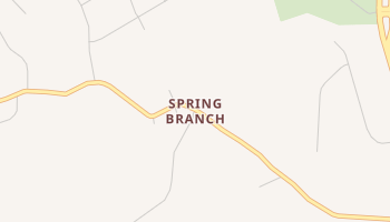 Spring Branch, Texas map
