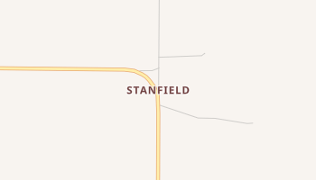 Stanfield, Texas map