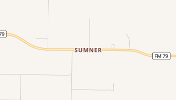 Sumner, Texas map