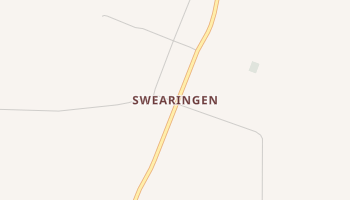 Swearingen, Texas map