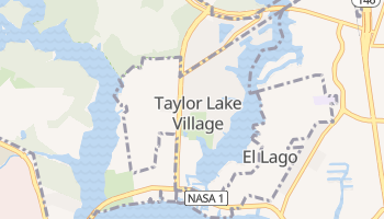 Taylor Lake Village, Texas map