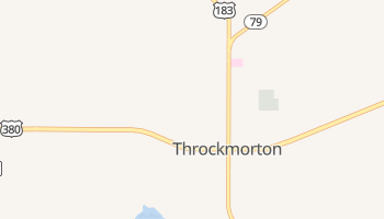 Throckmorton, Texas map