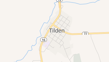Tilden, Texas map