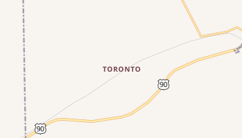 Toronto, Texas map