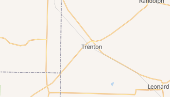 Trenton, Texas map