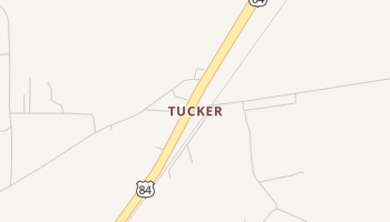 Tucker, Texas map