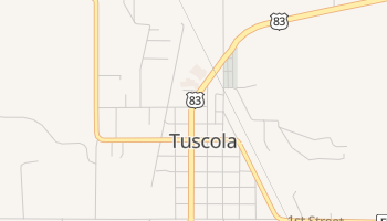 Tuscola, Texas map