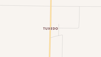 Tuxedo, Texas map