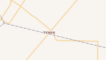 Tynan, Texas map