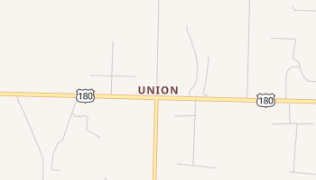 Union, Texas map