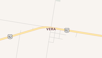 Vera, Texas map