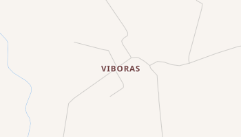 Viboras, Texas map
