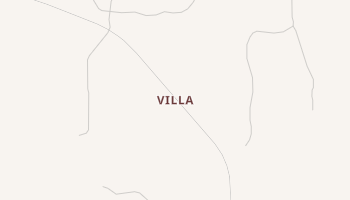 Villa, Texas map