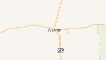 Warren, Texas map