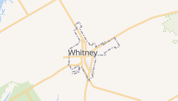 Whitney, Texas map