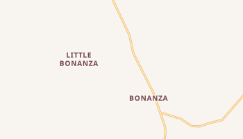 Bonanza, Utah map