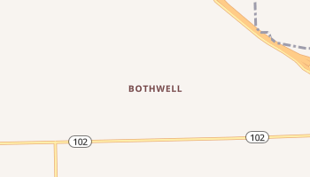 Bothwell, Utah map