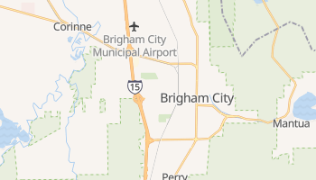 Brigham City, Utah map