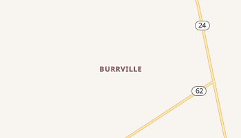 Burrville, Utah map