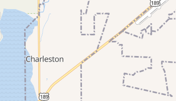 Charleston, Utah map