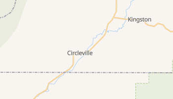 Circleville, Utah map