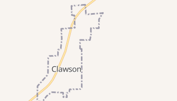 Clawson, Utah map