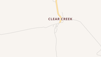Clear Creek, Utah map