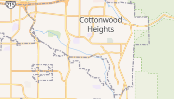 Cottonwood Heights, Utah map