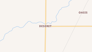 Deseret, Utah map