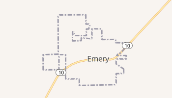 Emery, Utah map