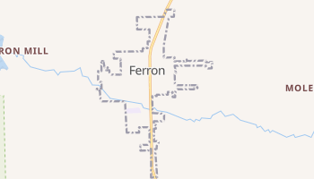 Ferron, Utah map