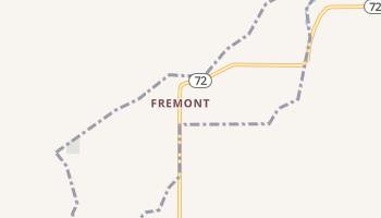Fremont, Utah map