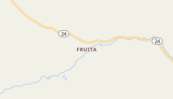 Fruita, Utah map