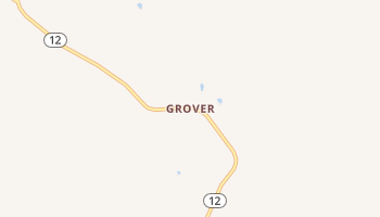 Grover, Utah map