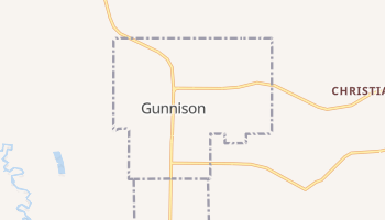 Gunnison, Utah map