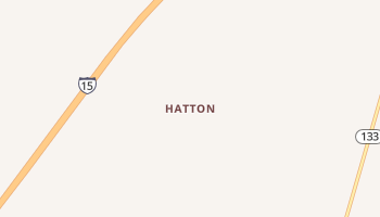 Hatton, Utah map