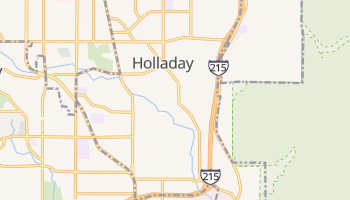 Holladay, Utah map