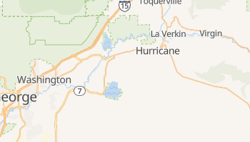 Hurricane, Utah map