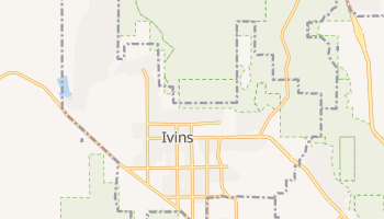 Ivins, Utah map