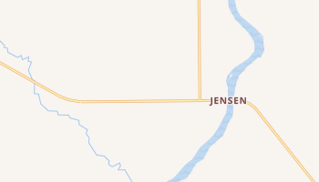 Jensen, Utah map