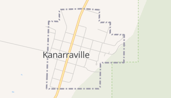 Kanarraville, Utah map