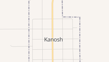 Kanosh, Utah map