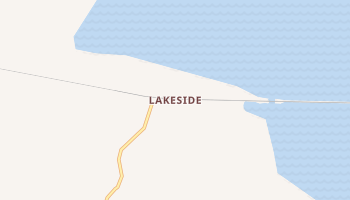 Lakeside, Utah map