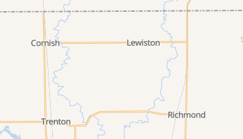 Lewiston, Utah map