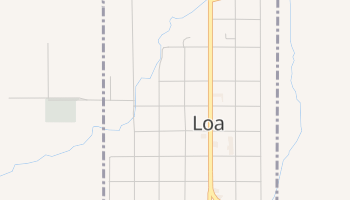 Loa, Utah map