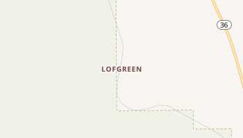 Lofgreen, Utah map
