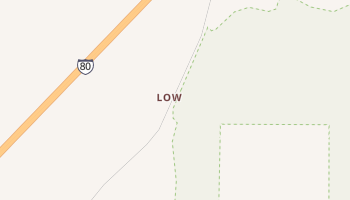 Low, Utah map
