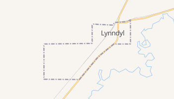 Lynndyl, Utah map
